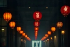 第八个证人的证人席与冷色调法庭