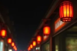 光与影的间隙中的布景灯架与柔光布