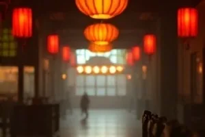 第七码头暴雨中集装箱堆场的对峙场景